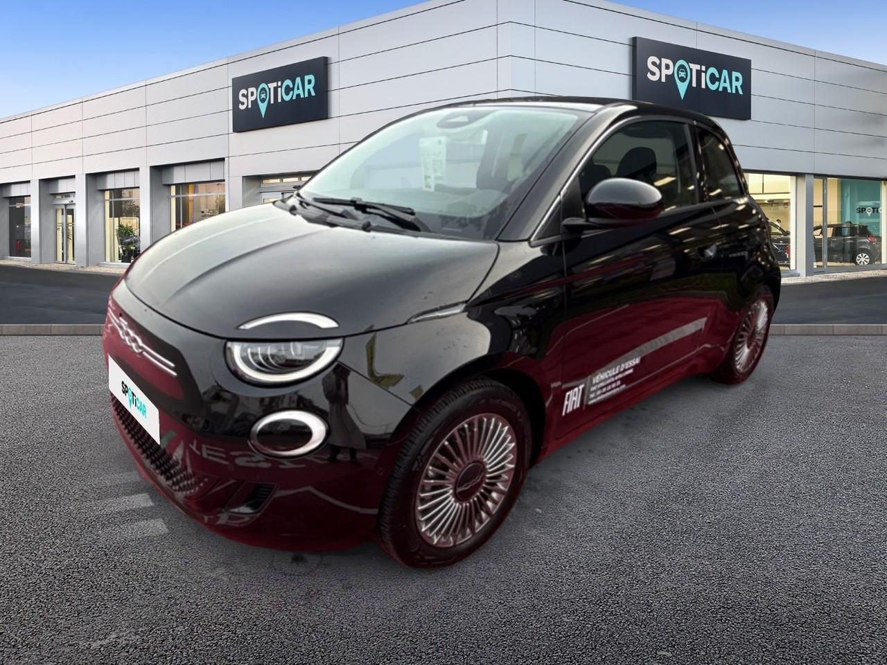FIAT FIAT 500 Occasion Noir Courant électrique 2025