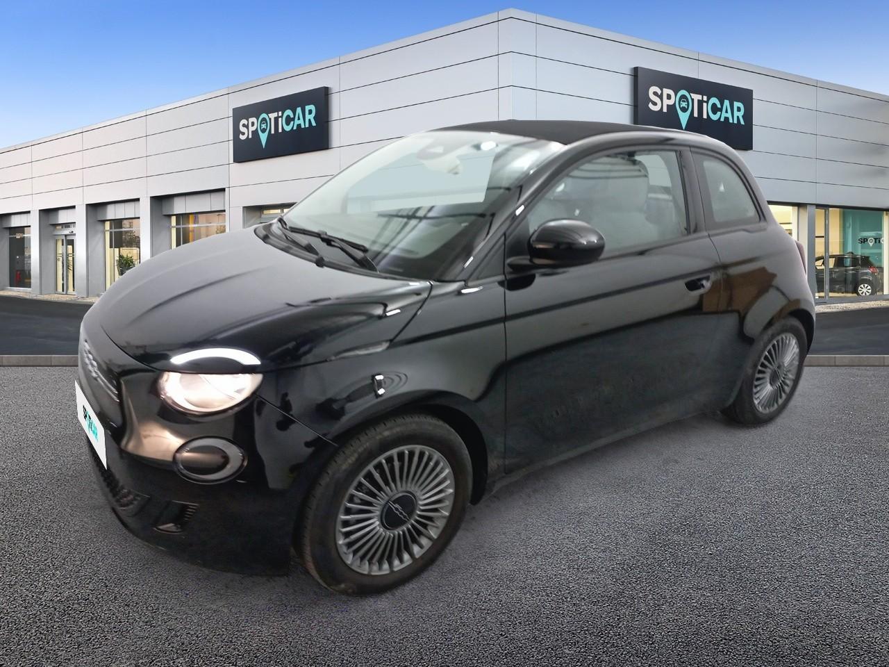 FIAT FIAT 500 Occasion Noir Courant électrique 2022