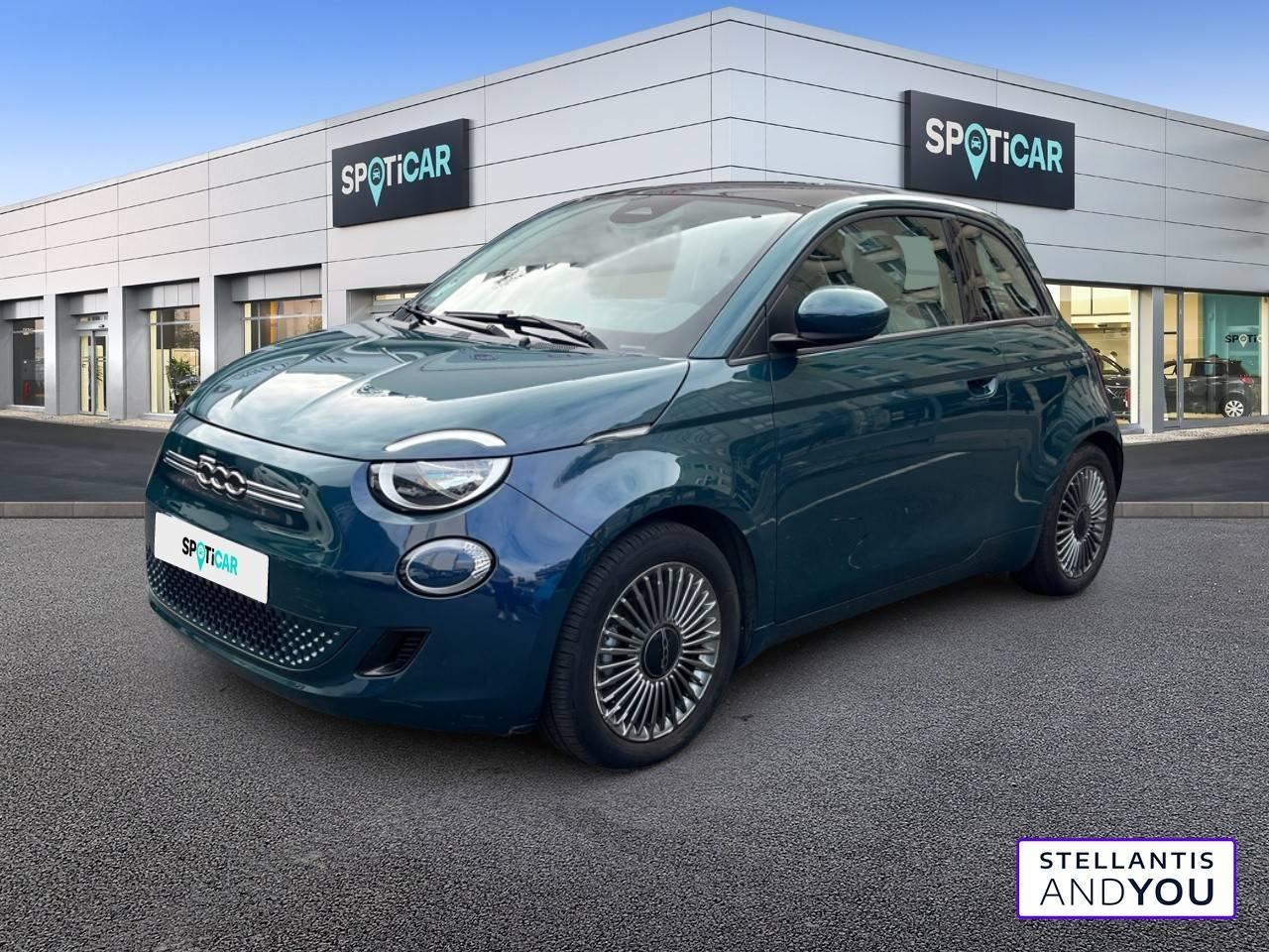 FIAT FIAT 500 Occasion Vert Courant électrique 2022