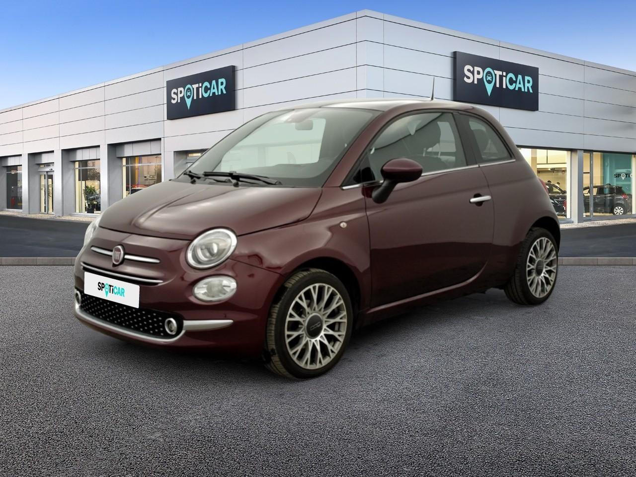 FIAT FIAT 500 Occasion Bordo metalik Essence sans plomb 2019
