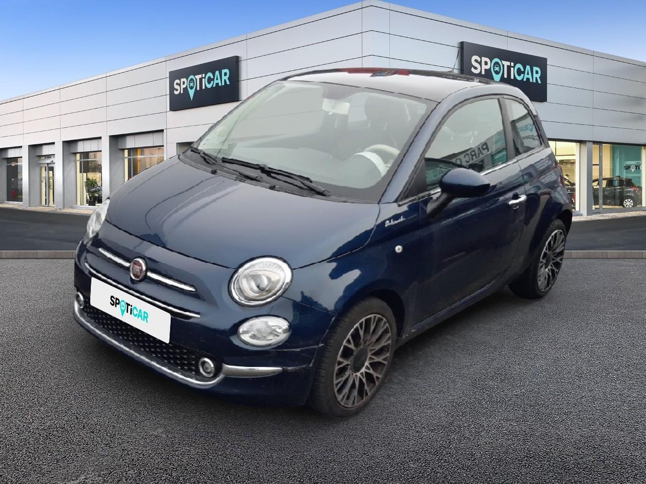 FIAT FIAT 500 Occasion Tamno plava metalik Essence sans plomb 2021