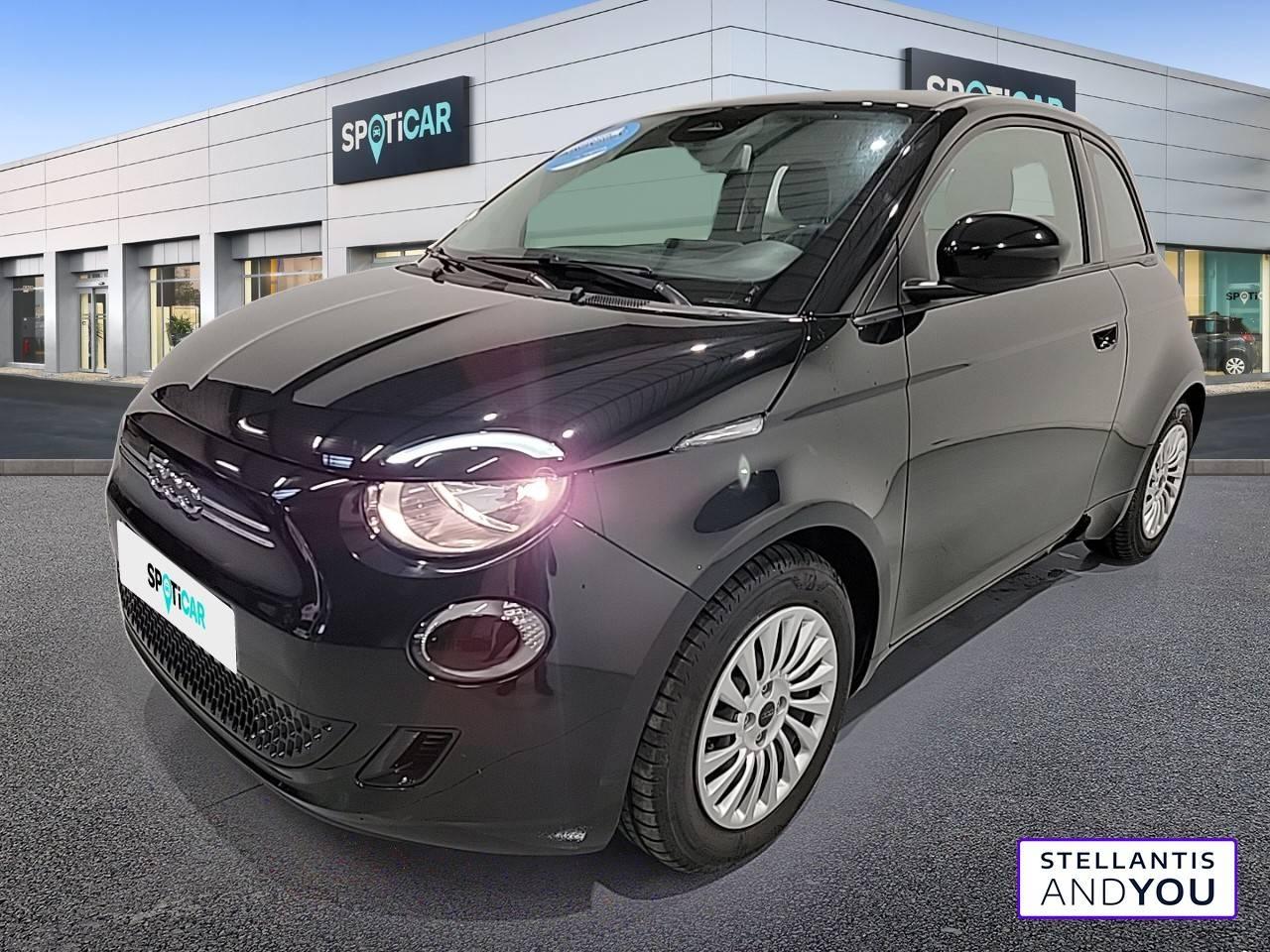 FIAT FIAT 500 Occasion Onyx Black Courant électrique 2023