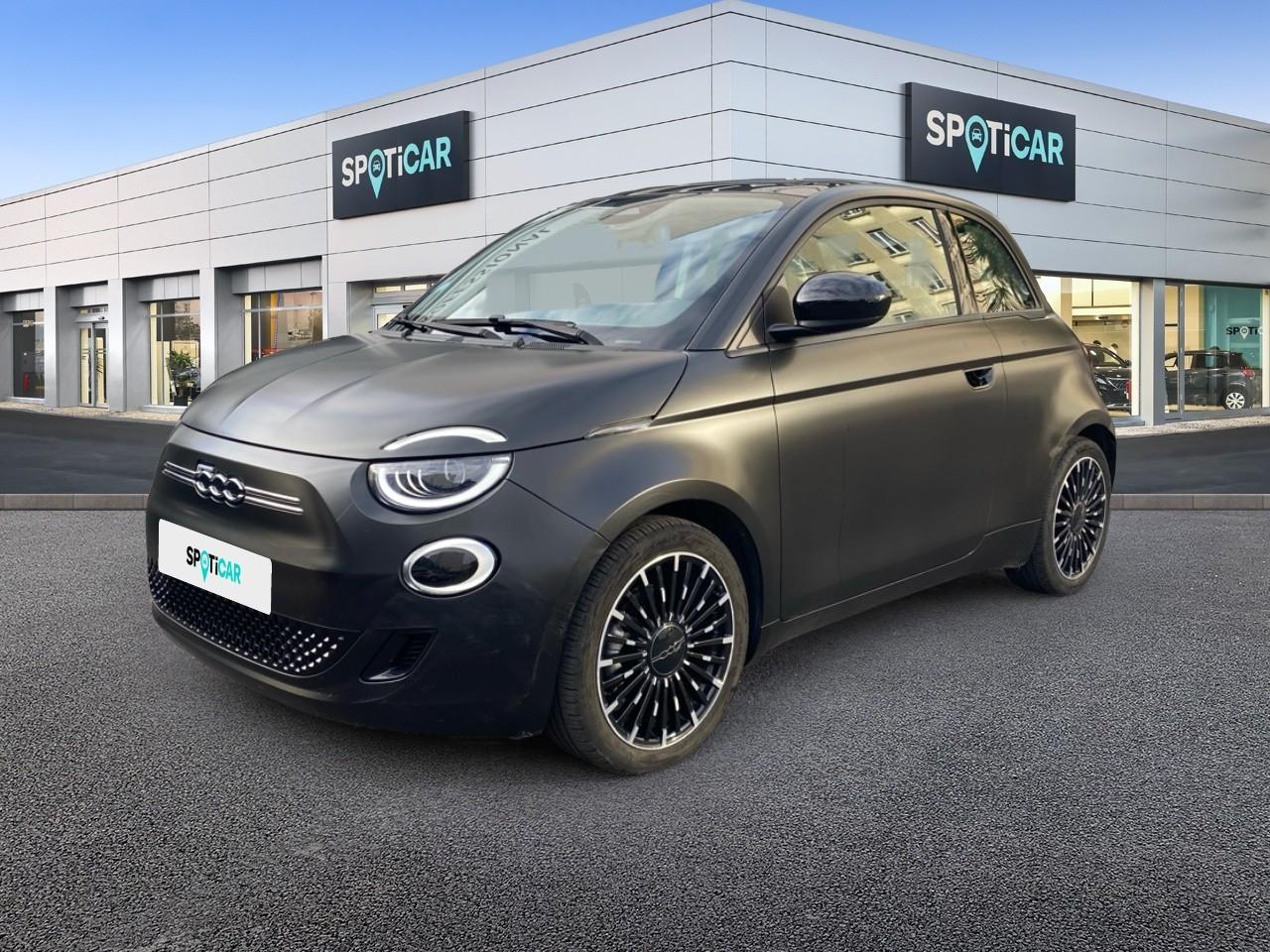 FIAT FIAT 500 Occasion Noir Courant électrique 2022