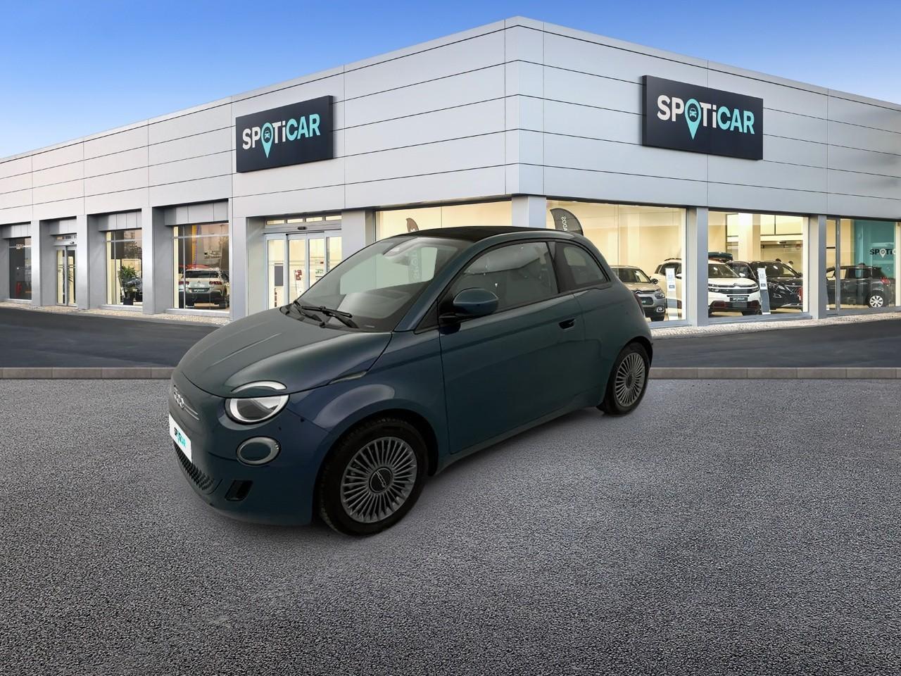 FIAT FIAT 500 Occasion Ocean Green Courant électrique 2022