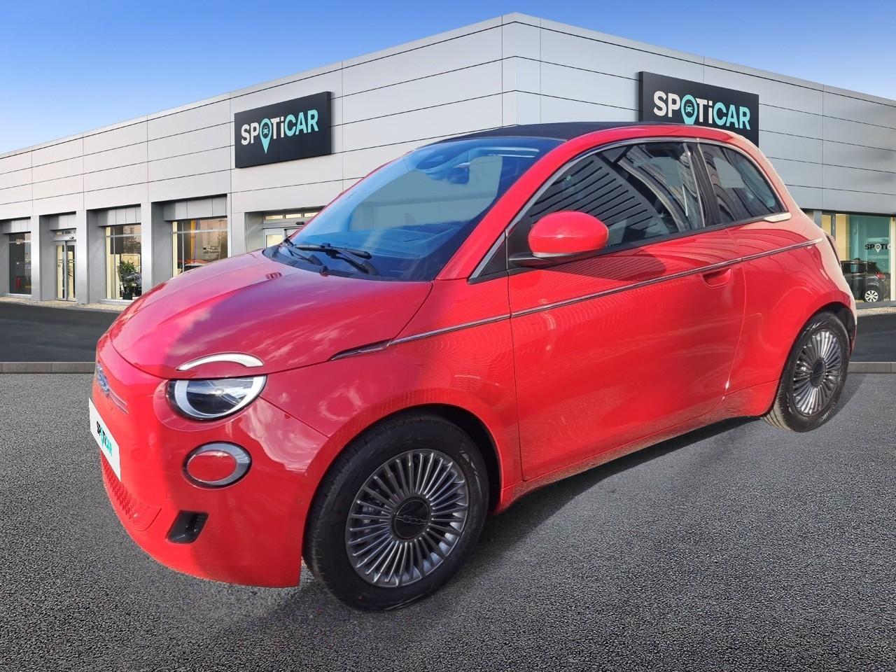 FIAT FIAT 500 Occasion Rouge Courant électrique 2024