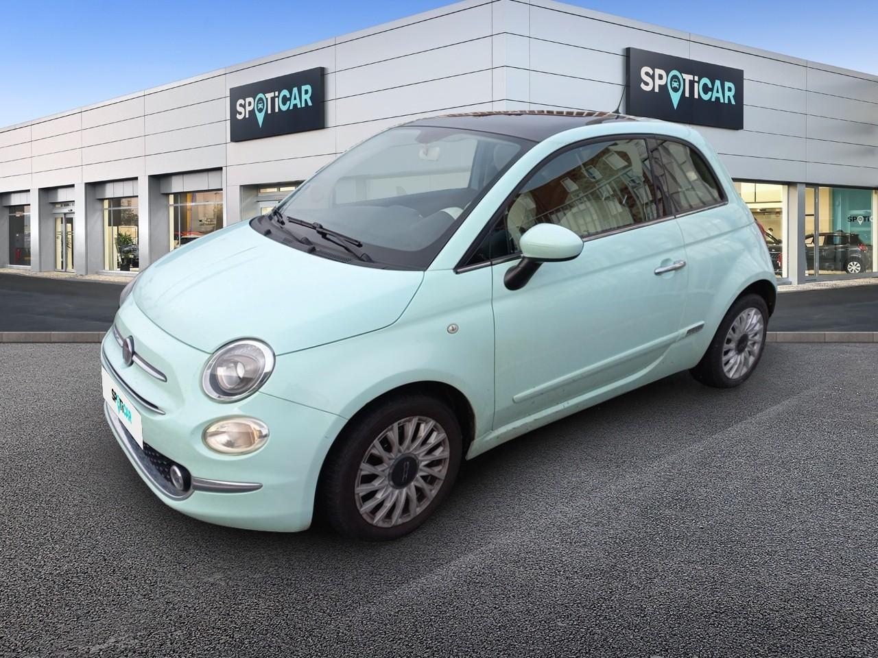 FIAT FIAT 500 Occasion Vert Essence sans plomb 2018