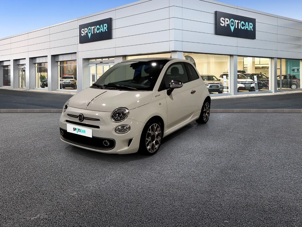 FIAT FIAT 500 Occasion Blanc Essence sans plomb 2021