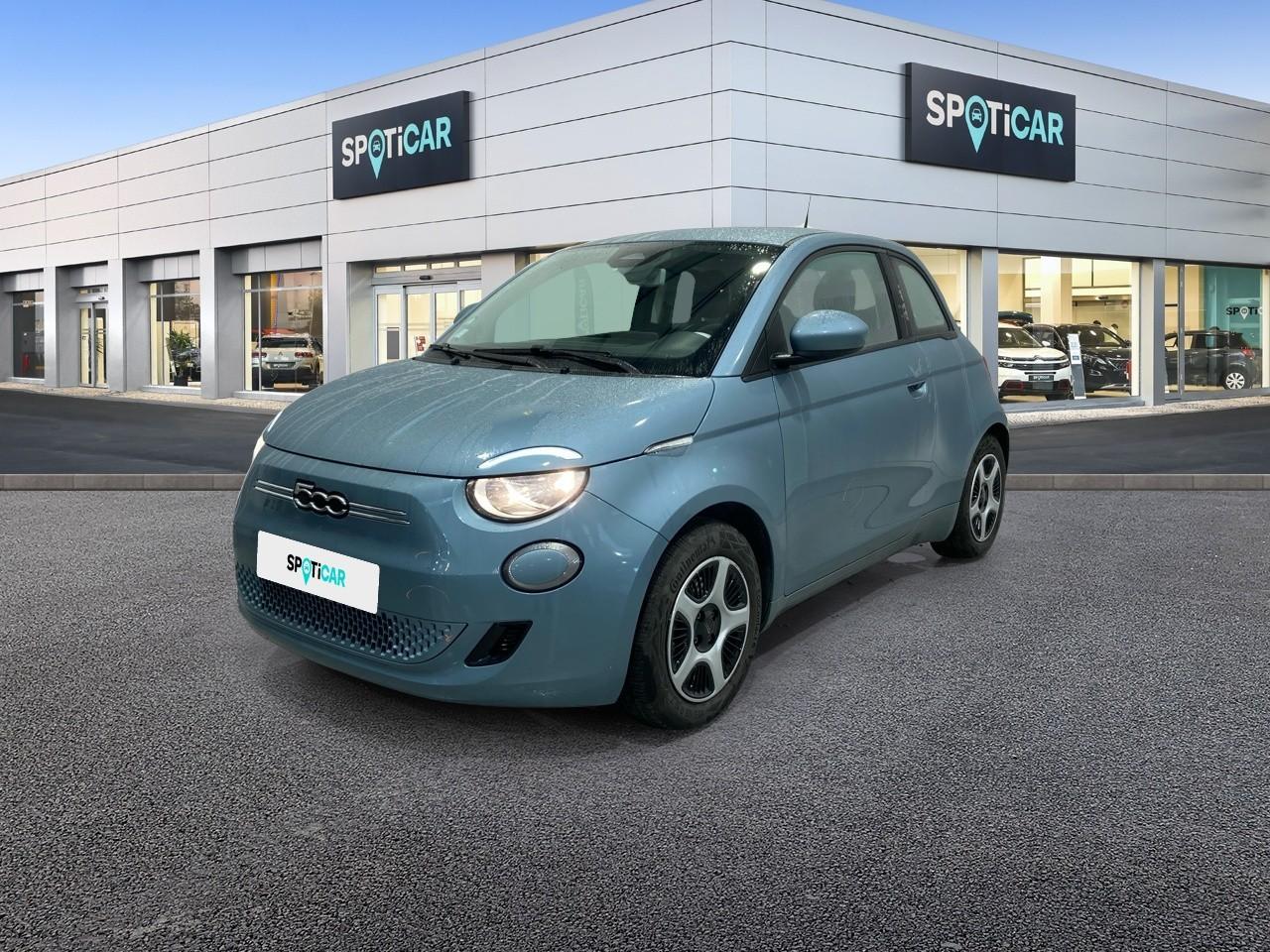 FIAT FIAT 500 Occasion Glacier Blue Courant électrique 2021