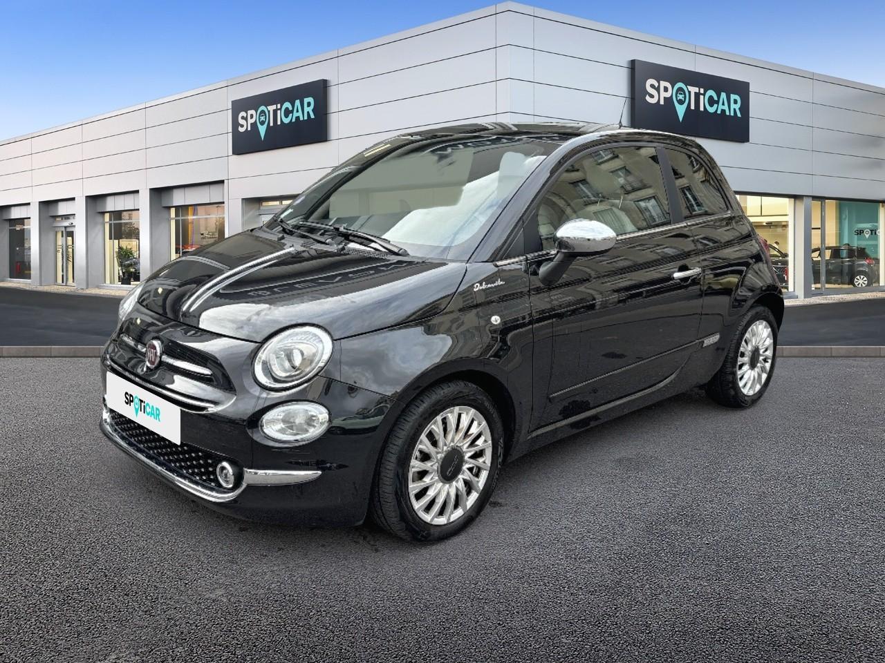 FIAT FIAT 500 Occasion Noir Essence sans plomb 2021