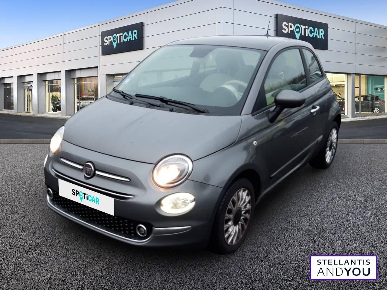 FIAT FIAT 500 Occasion Gris Essence sans plomb 2020