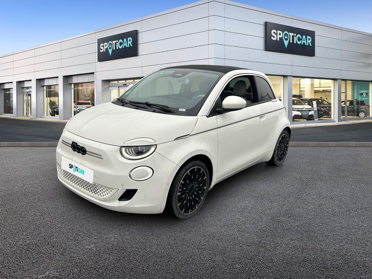 FIAT FIAT 500 Occasion Blanc Courant électrique 2023