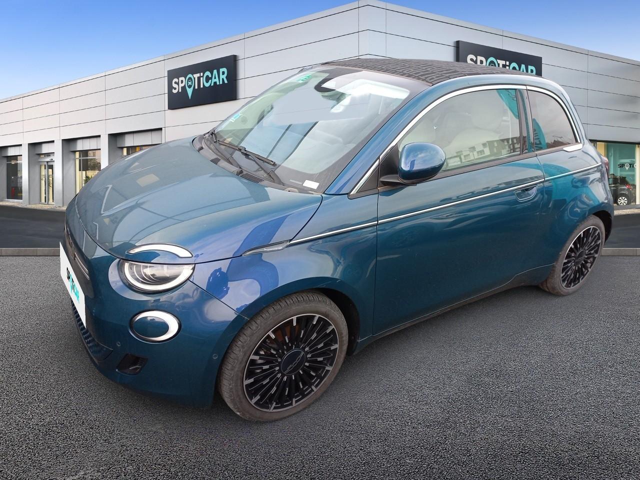 FIAT FIAT 500 Occasion Vert Courant électrique 2023