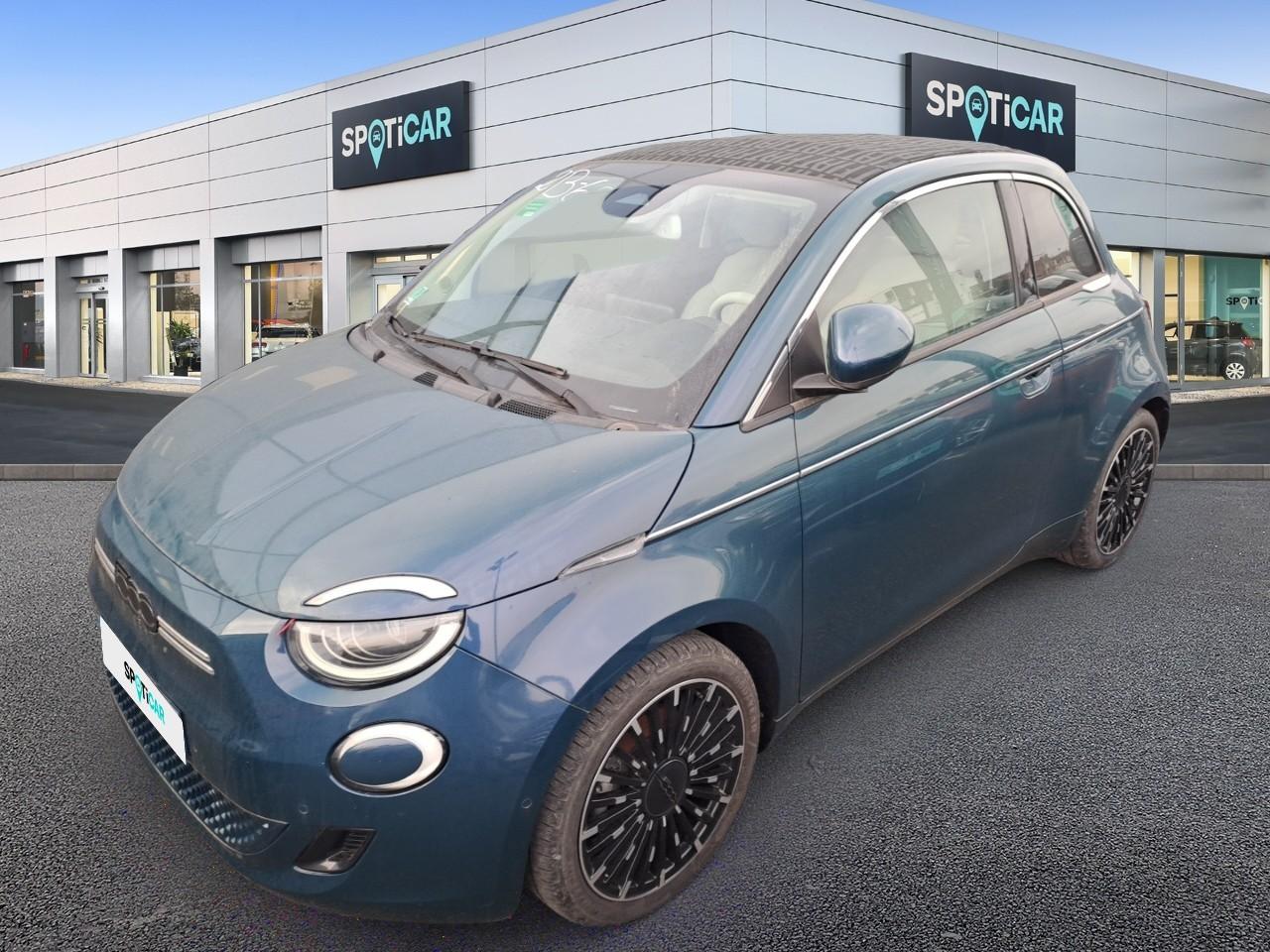 FIAT FIAT 500 Occasion Vert Courant électrique 2023