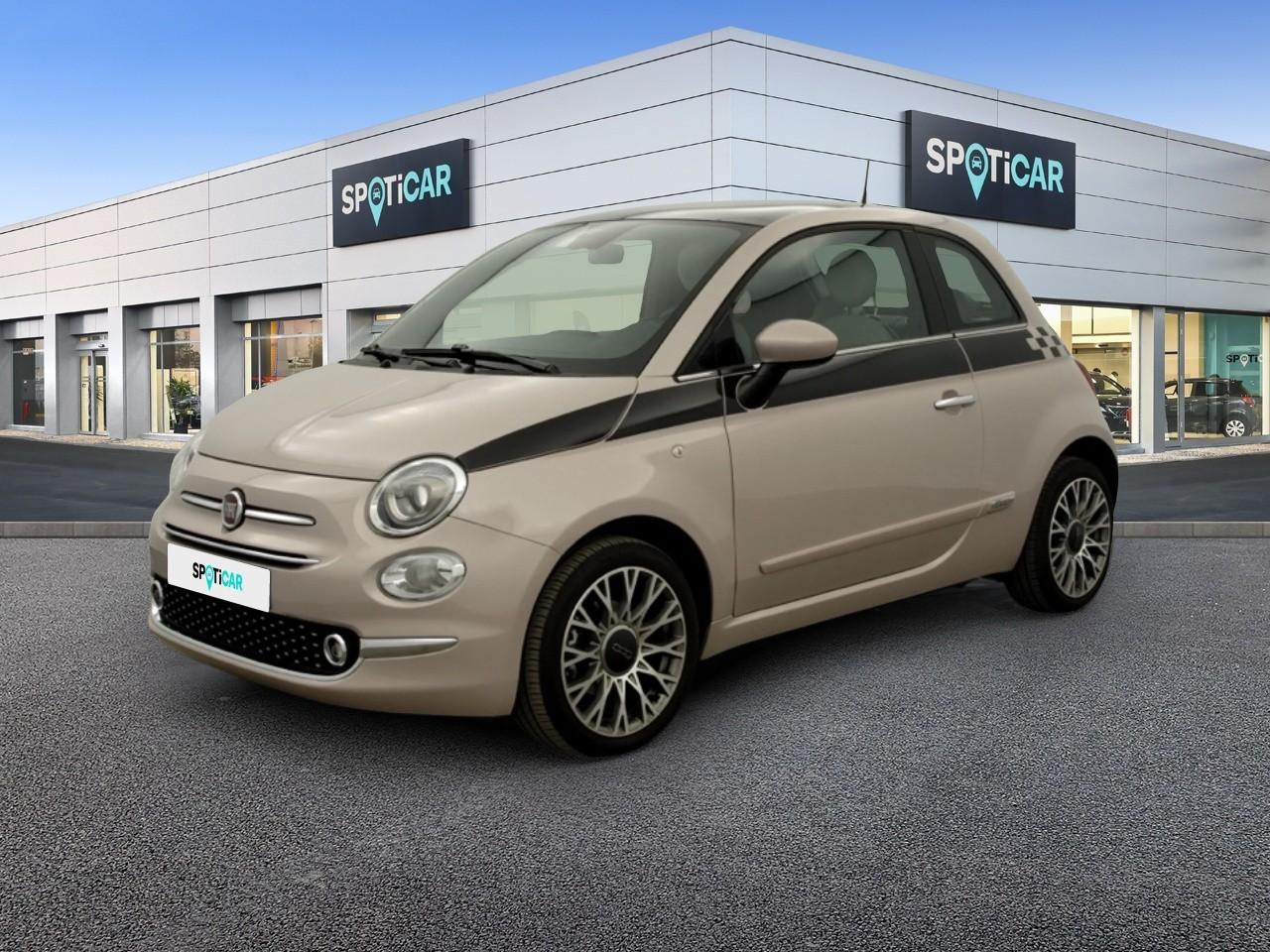 FIAT FIAT 500 Occasion Pink puder pastelna Essence sans plomb 2019