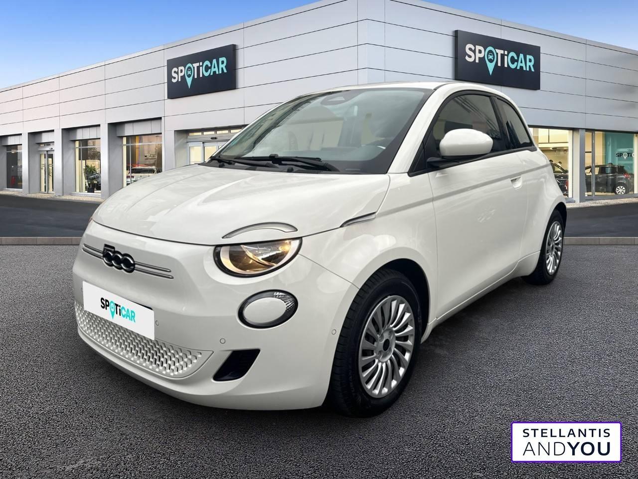 FIAT FIAT 500 Occasion Blanc Courant électrique 2023