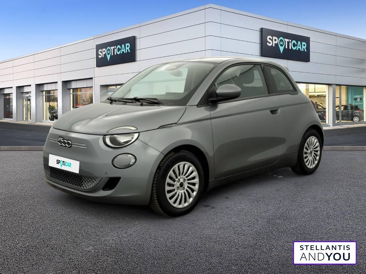FIAT FIAT 500 Occasion Mineral Grey Courant électrique 2023