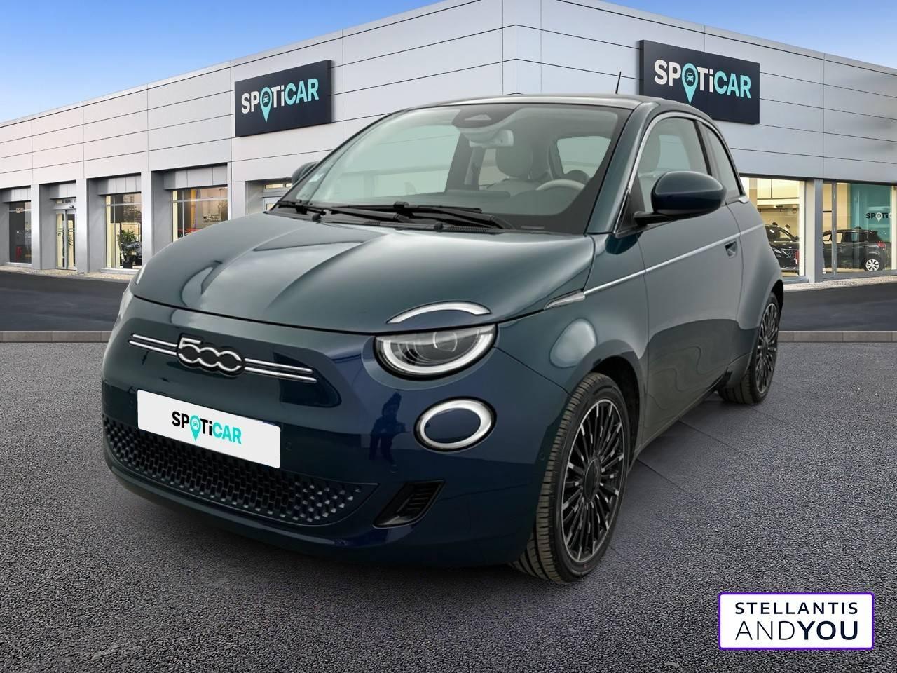FIAT FIAT 500 Occasion Ocean Green Courant électrique 2023