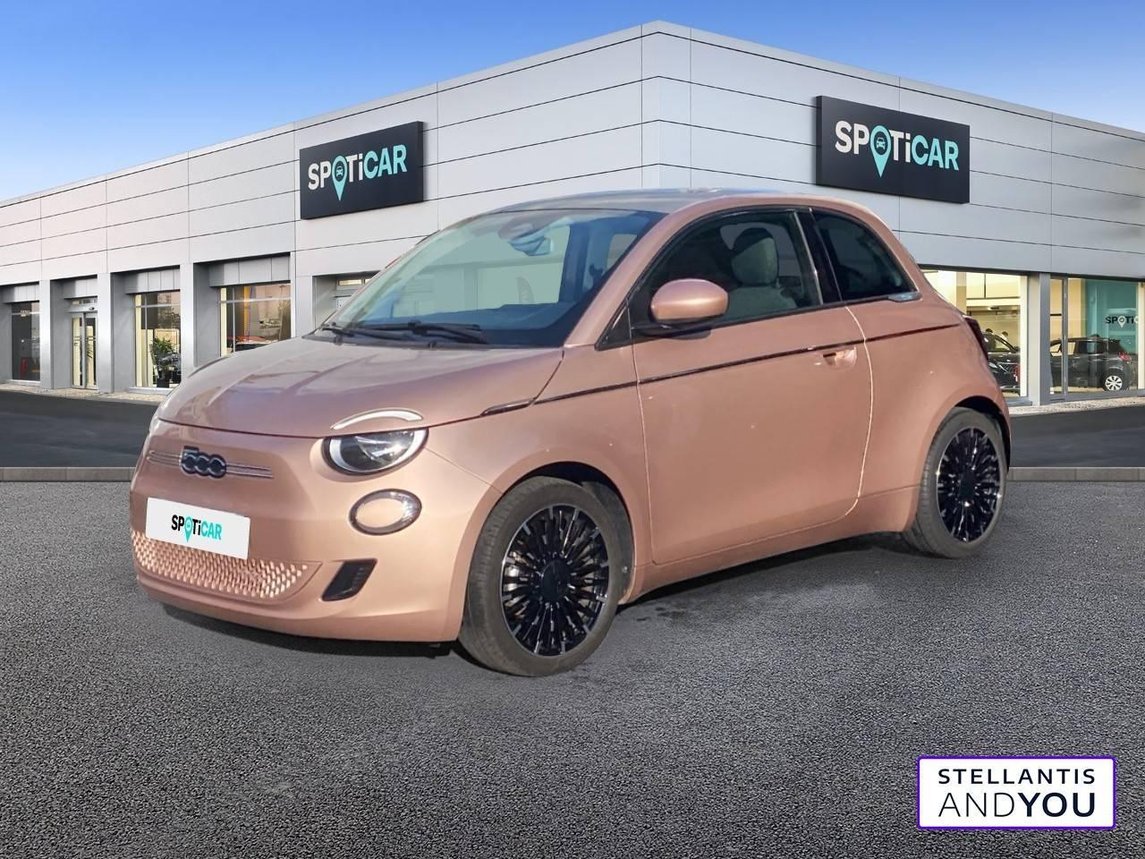 FIAT FIAT 500 Occasion Rose Courant électrique 2023