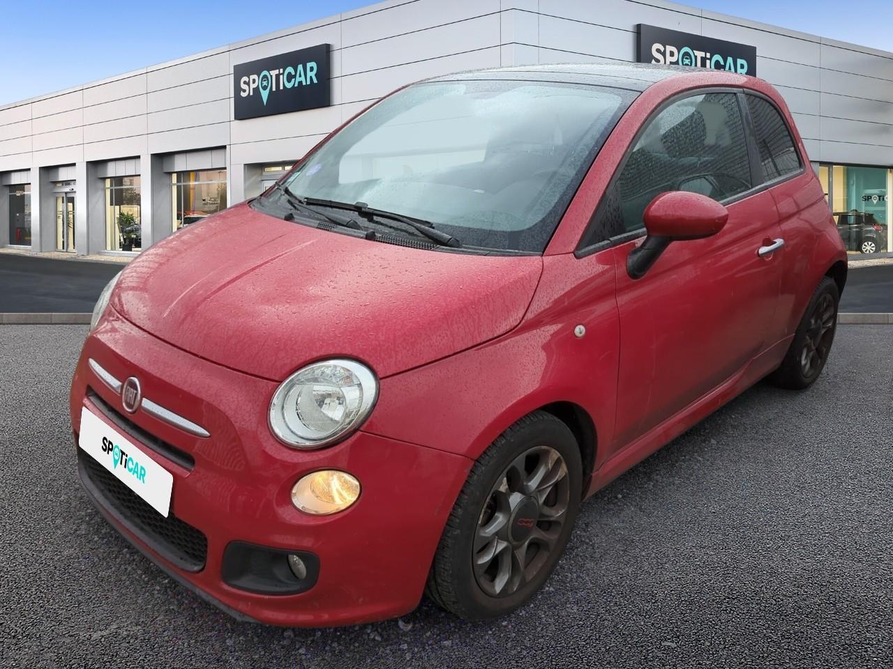 FIAT FIAT 500 Occasion Rouge Essence sans plomb 2014