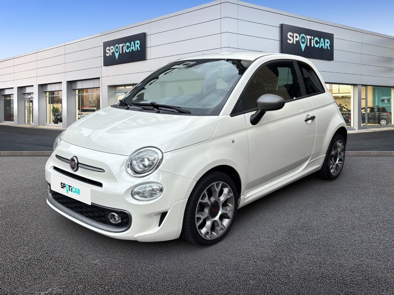 FIAT FIAT 500 Occasion Blanc Essence sans plomb 2018