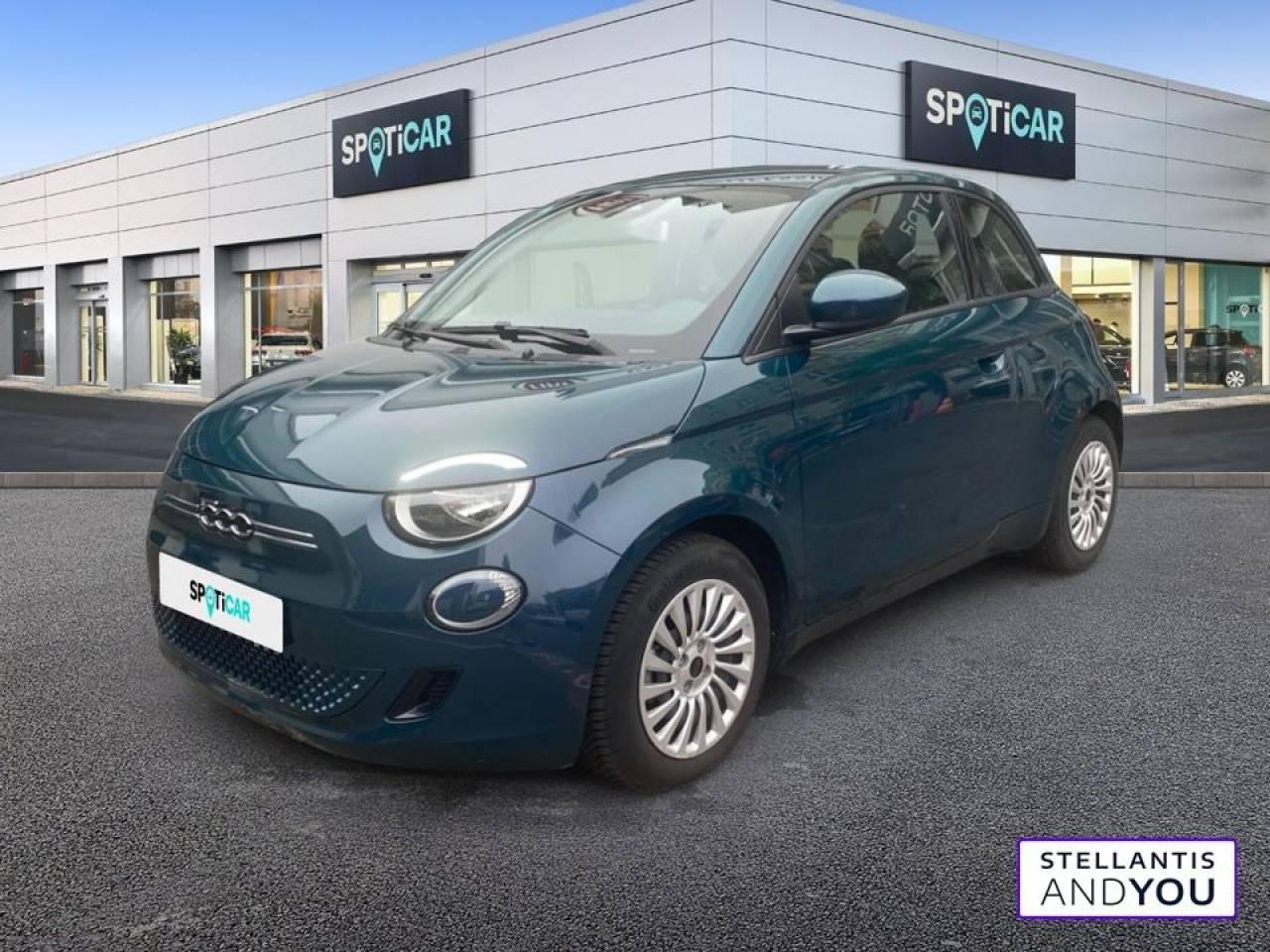 FIAT FIAT 500 Occasion Ocean Green Courant électrique 2022