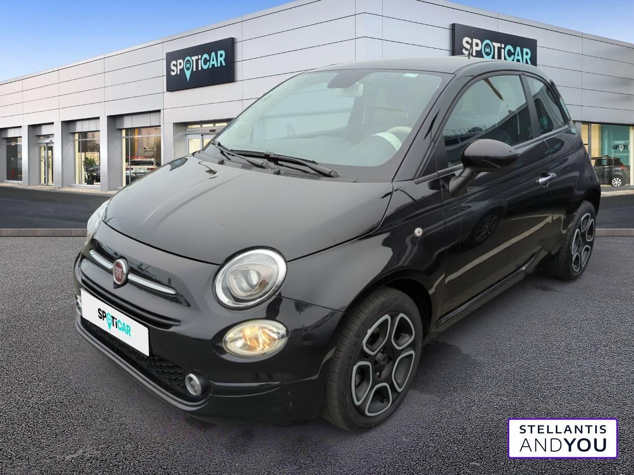 FIAT FIAT 500 Occasion Noir Essence sans plomb 2022