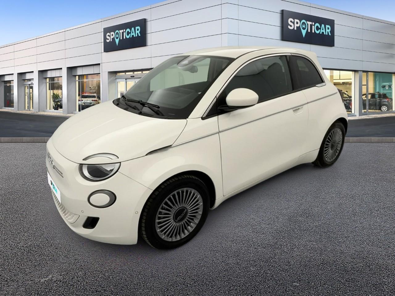 FIAT FIAT 500 Occasion Blanc Courant électrique 2023
