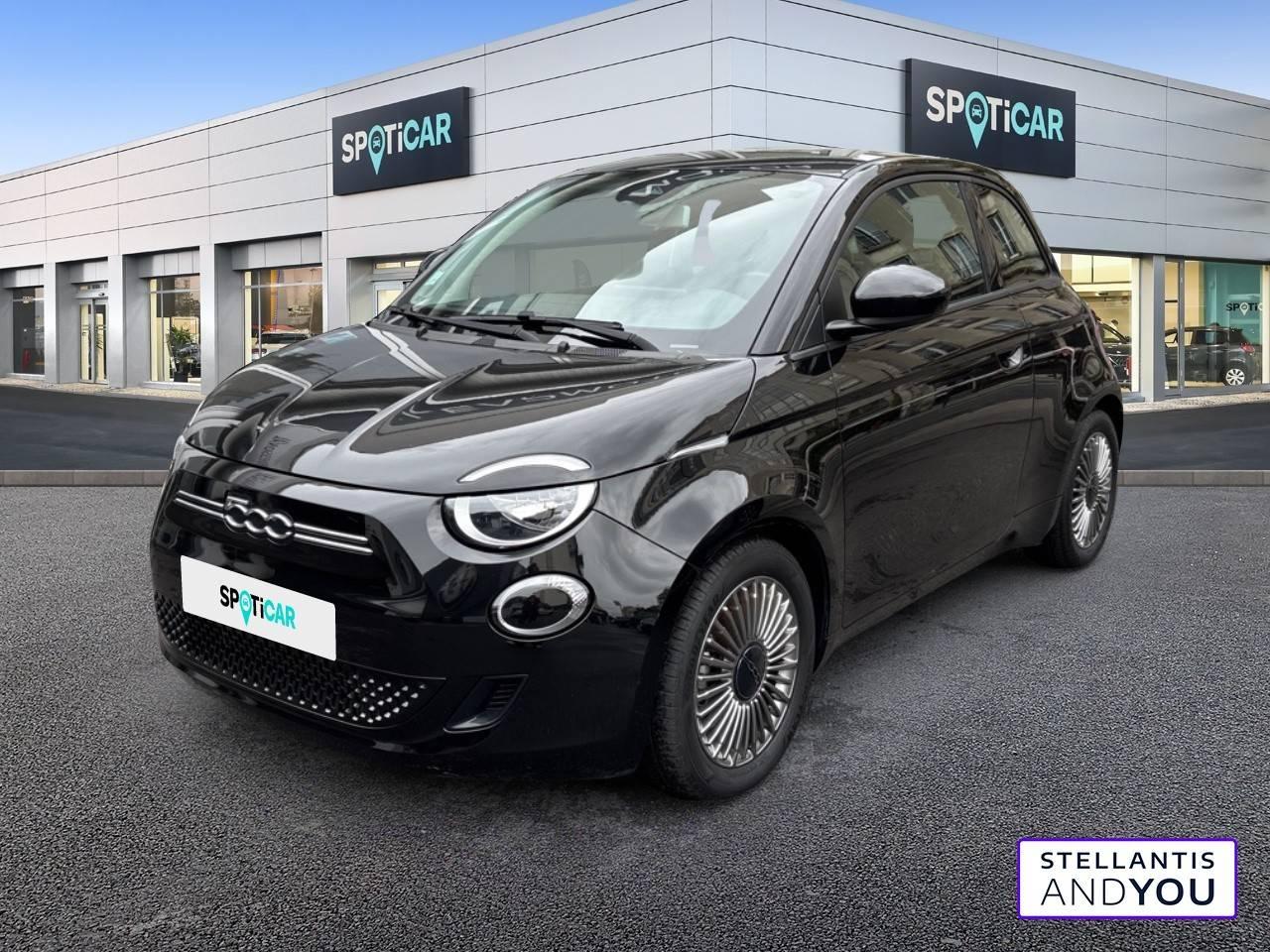 FIAT FIAT 500 Occasion Noir Courant électrique 2022