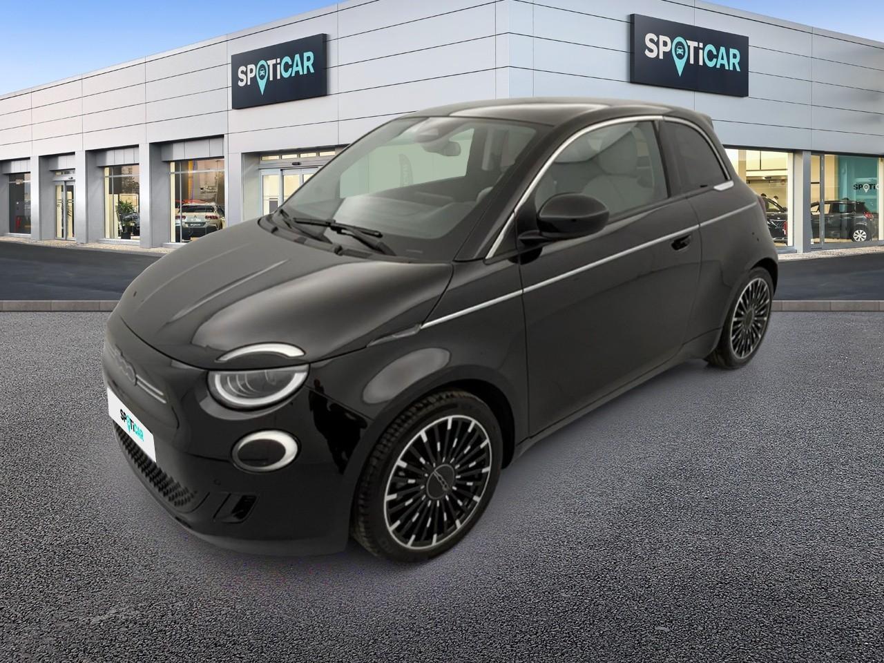 FIAT FIAT 500 Occasion Noir Courant électrique 2023