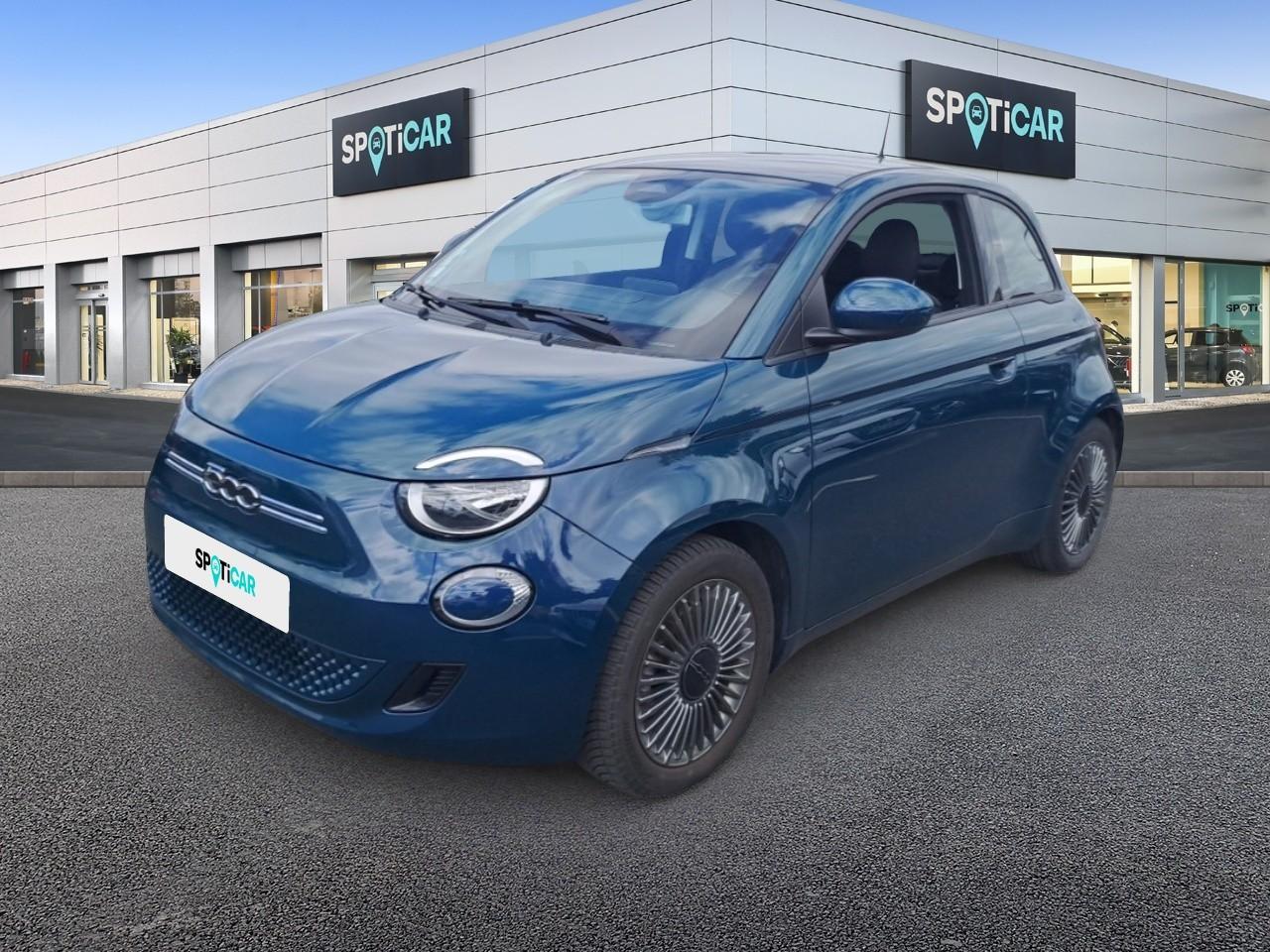 FIAT FIAT 500 Occasion Bleu Courant électrique 2021