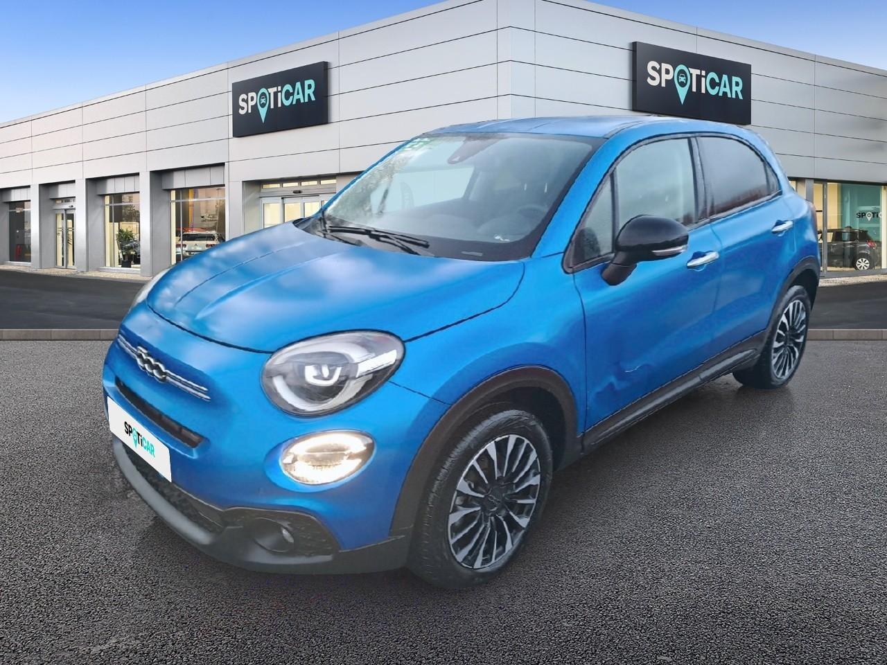 FIAT FIAT 500X Occasion Svetlo plava metalik Essence sans plomb 2024