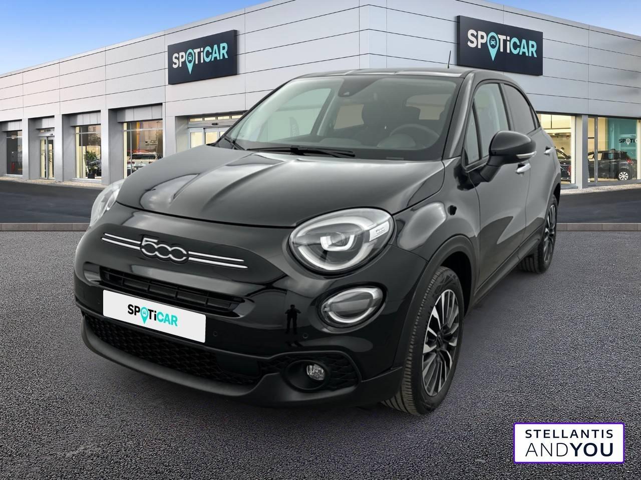 FIAT FIAT 500X Occasion Crna Pastelna Essence sans plomb 2024