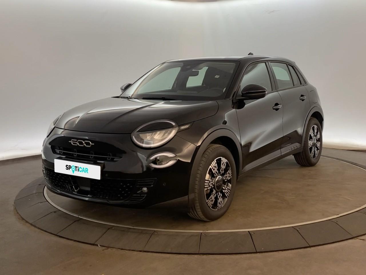 FIAT FIAT 600 Occasion Onyx Black Essence sans plomb 2025