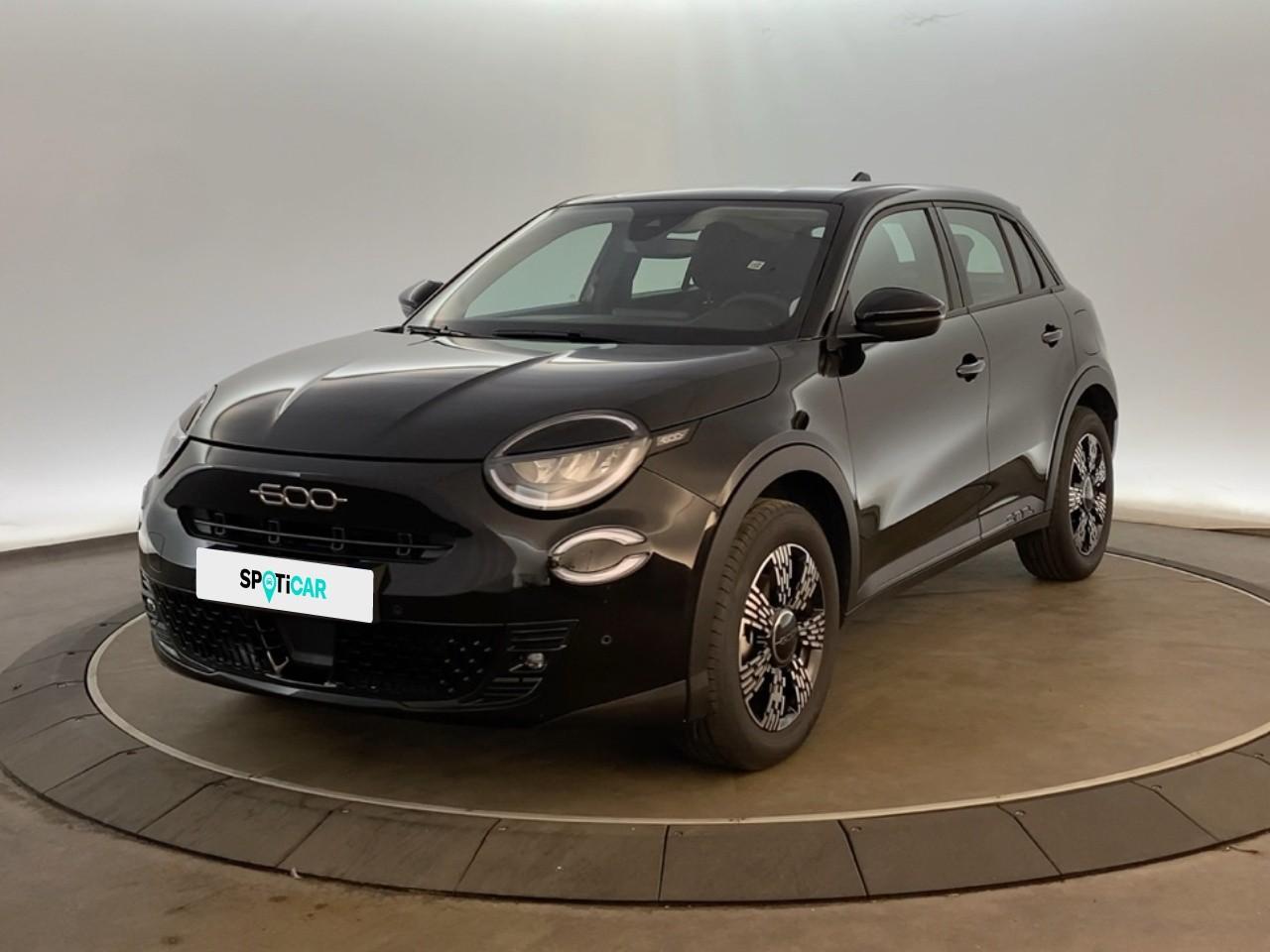FIAT FIAT 600 Occasion Onyx Black Essence sans plomb 2025