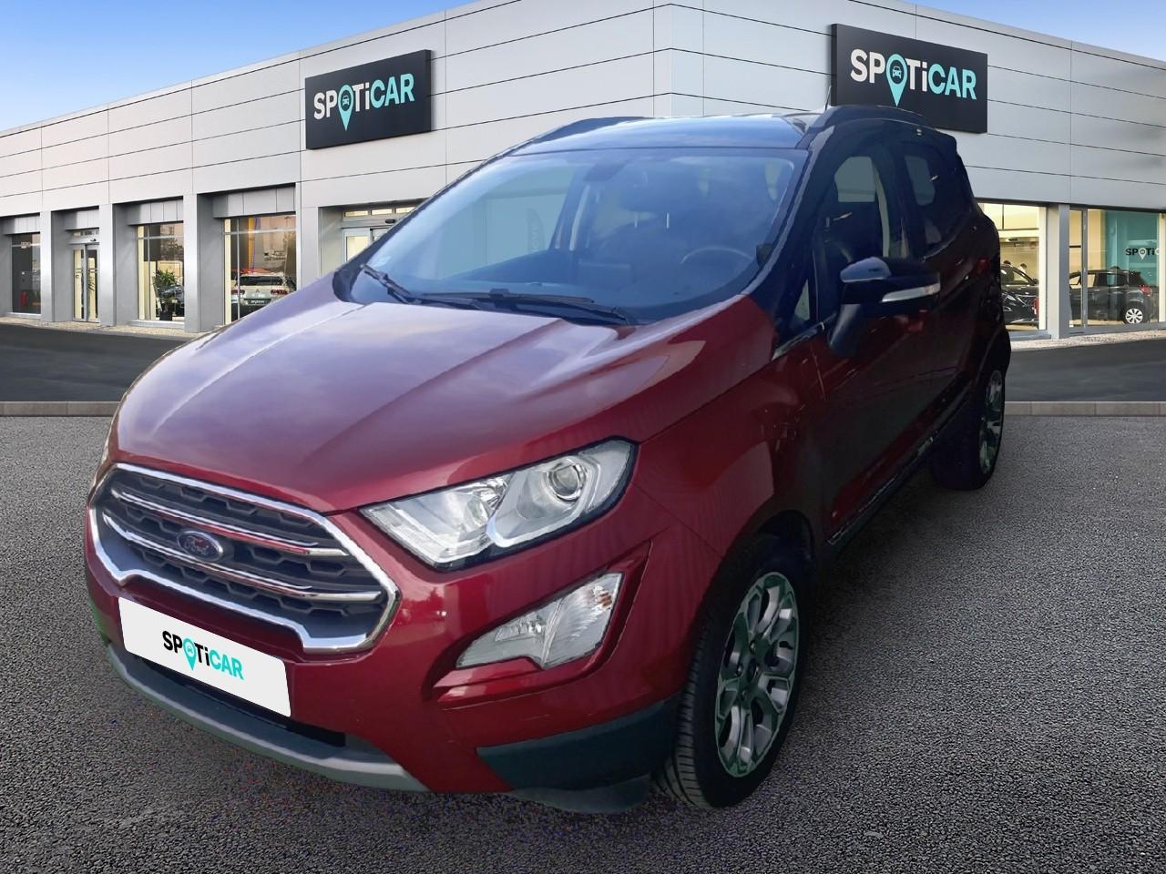 FORD FORD ECOSPORT Occasion Rouge Essence sans plomb 2019