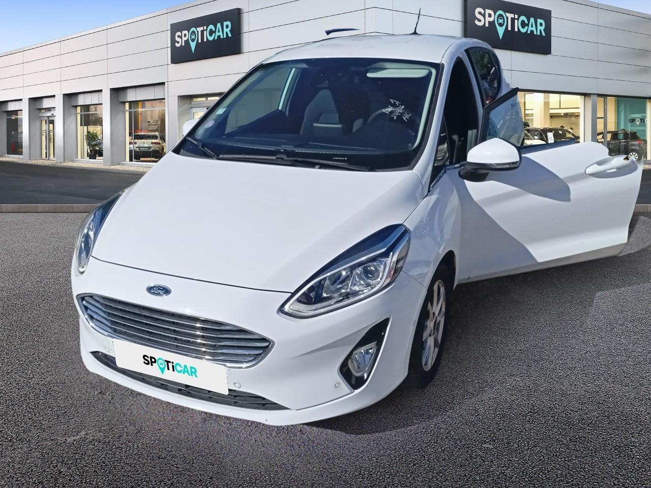 FORD FORD FIESTA Occasion Frozen White Essence sans plomb 2020