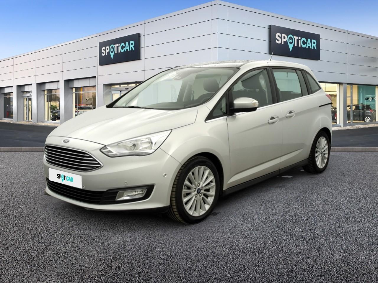 FORD FORD GRAND C-MAX Occasion Moondust Silver (Metallic) Essence sans plomb 2019
