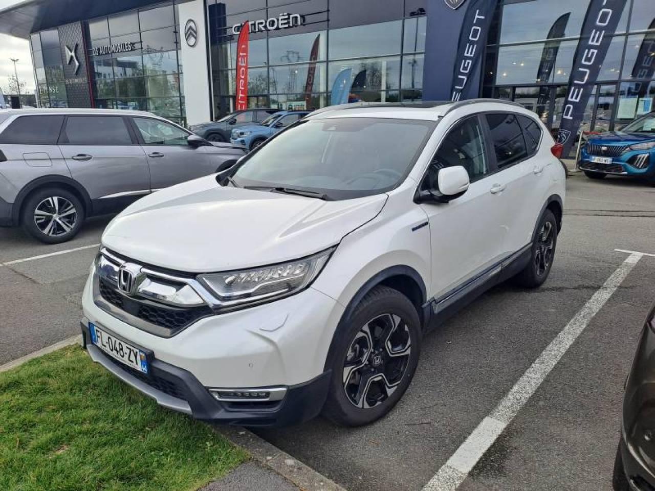 HONDA HONDA CR-V Occasion Blanc Essence / Courant électrique 2019