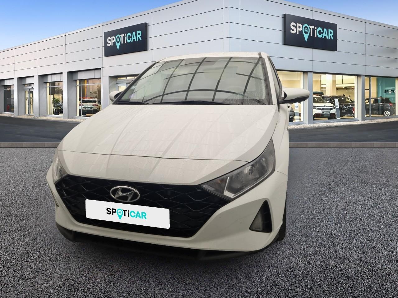 HYUNDAI HYUNDAI I20 Occasion Blanc Essence sans plomb 2022