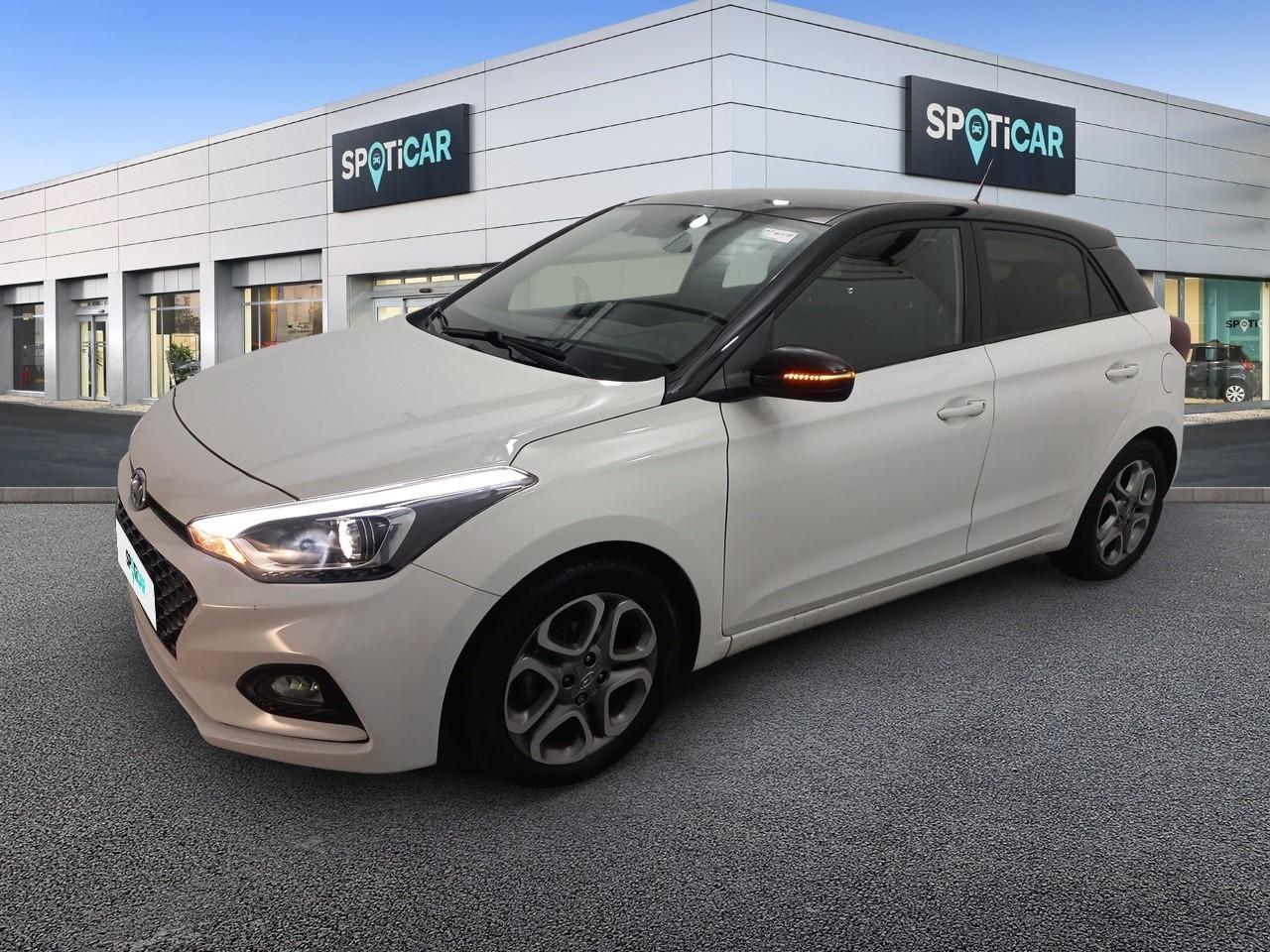 HYUNDAI HYUNDAI I20 Occasion Blanc Essence sans plomb 2019