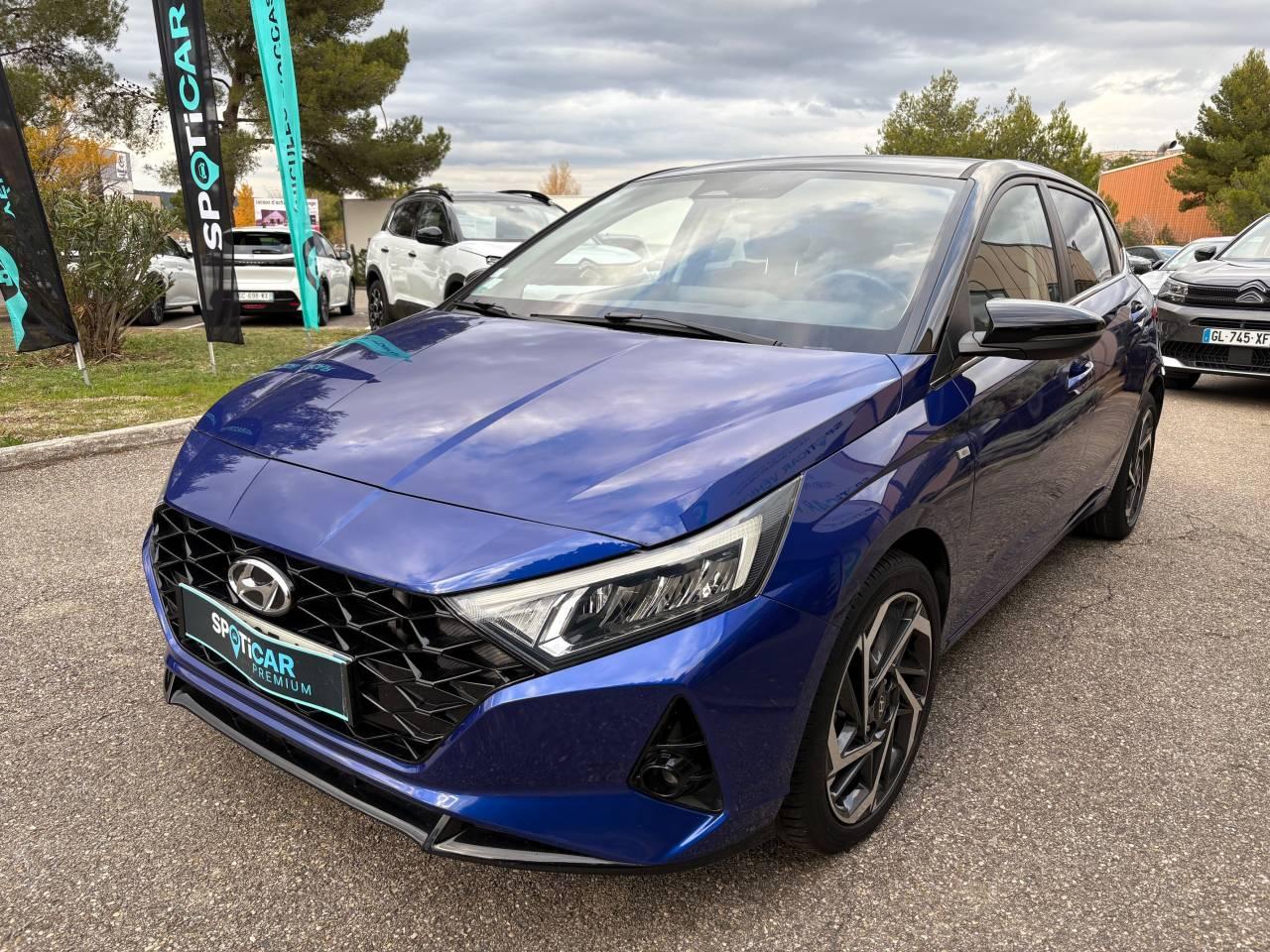 HYUNDAI HYUNDAI I20 Occasion Noir Essence sans plomb 2021