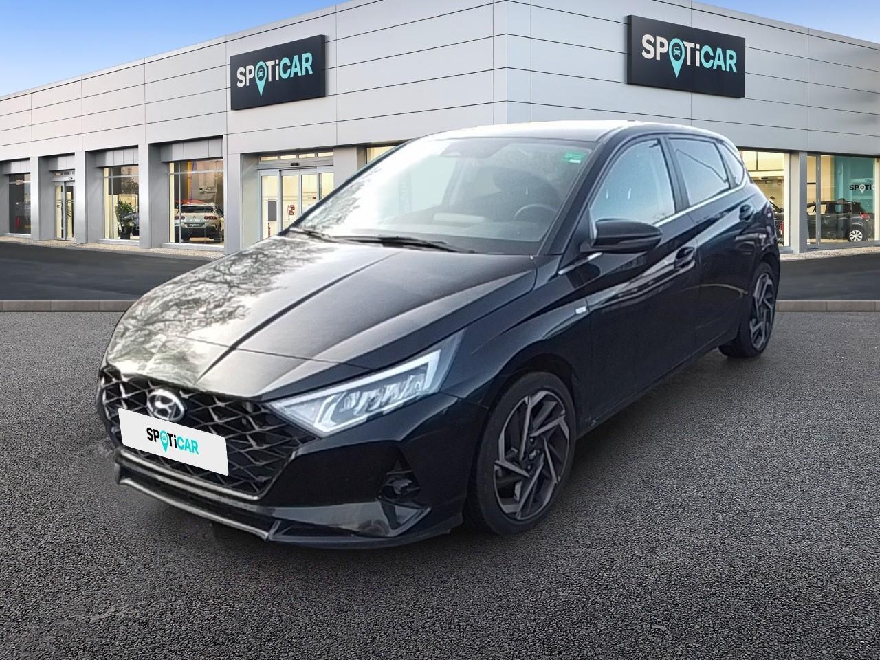 HYUNDAI HYUNDAI I20 Occasion Noir Essence sans plomb 2023