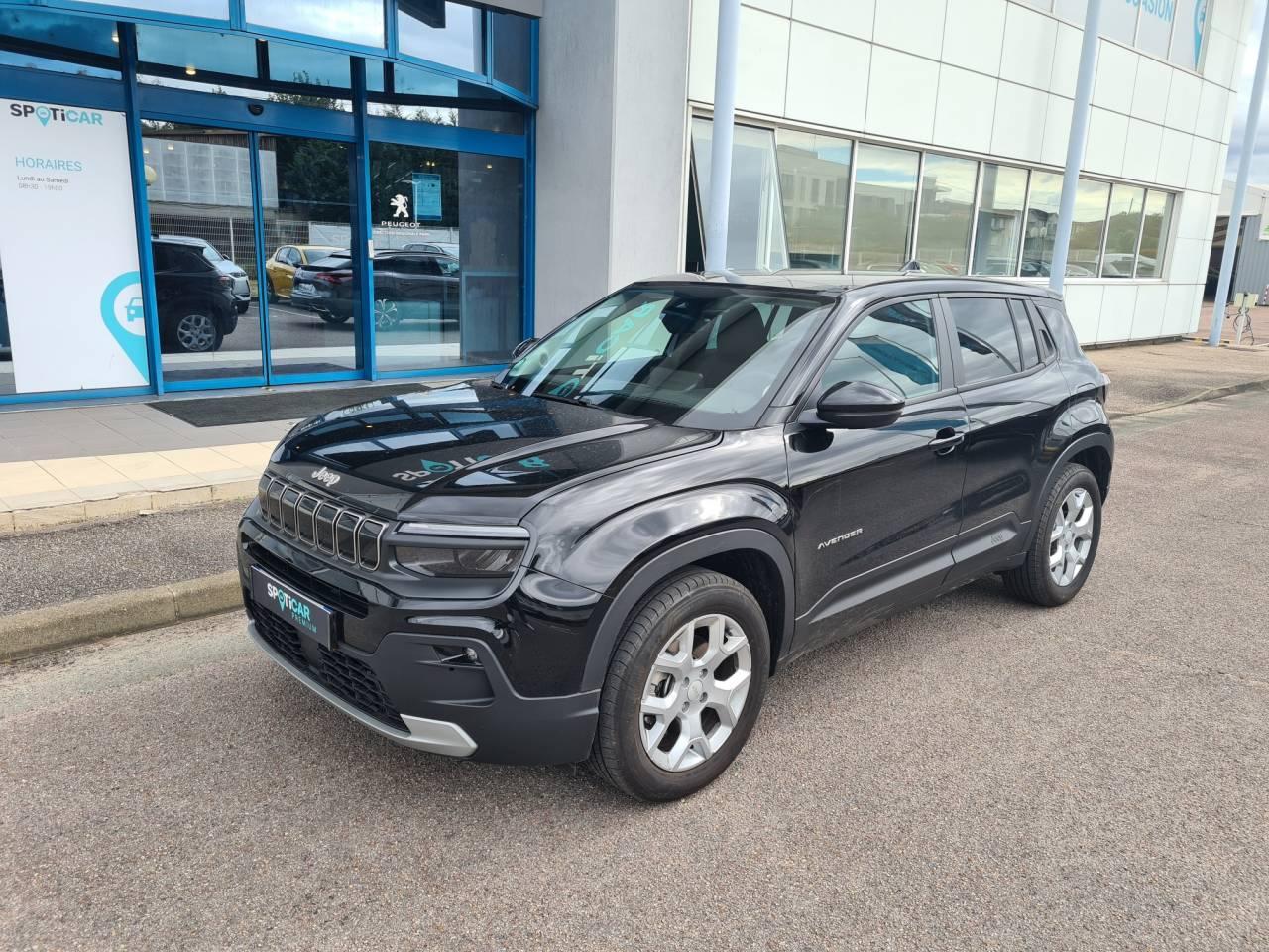 JEEP JEEP AVENGER Occasion Noir Courant électrique 2025