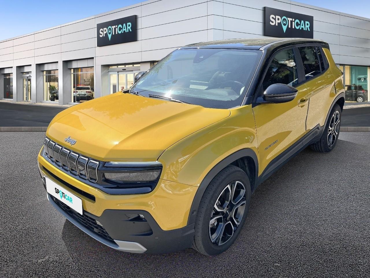 JEEP JEEP AVENGER Occasion Jaune Courant électrique 2023