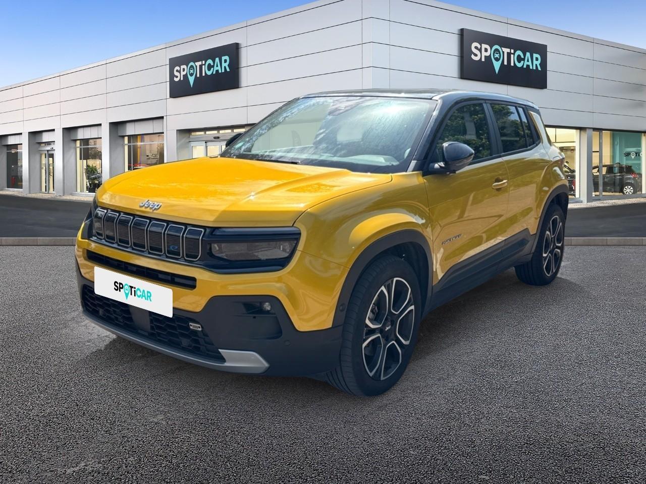 JEEP JEEP AVENGER Occasion Jaune Courant électrique 2023