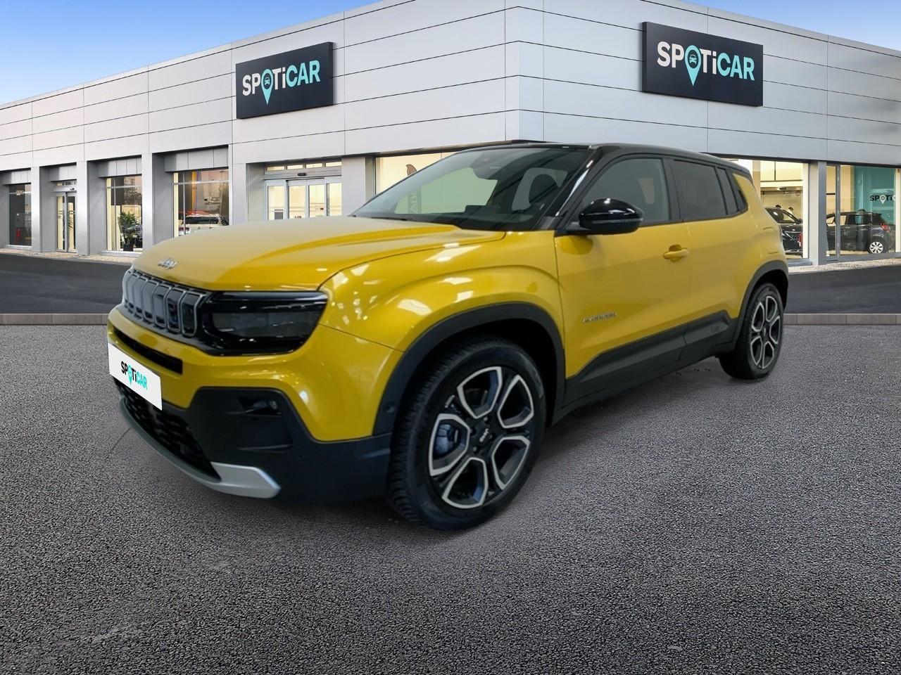 JEEP JEEP AVENGER Occasion Jaune Courant électrique 2023