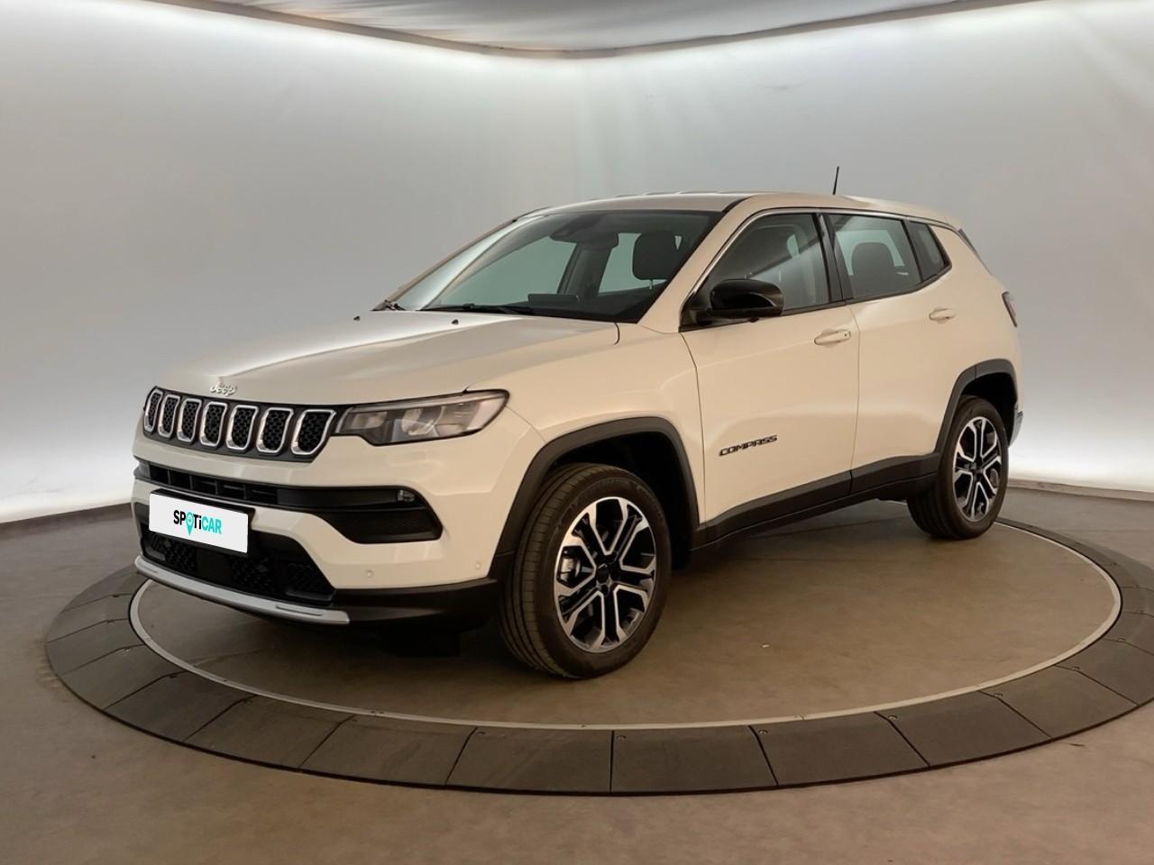JEEP JEEP COMPASS Occasion ALPINE WHITE Essence sans plomb 2024