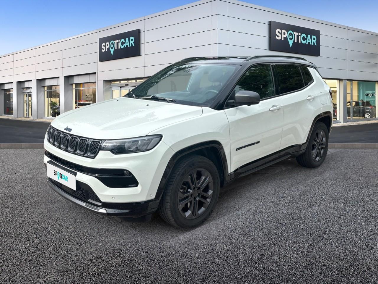 JEEP JEEP COMPASS Occasion Blanc Essence / Courant électrique 2021
