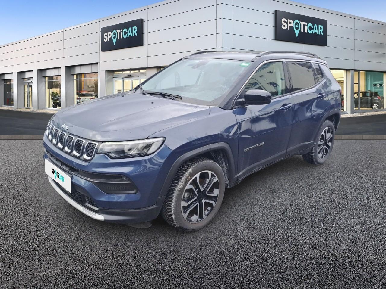 JEEP JEEP COMPASS Occasion Blue Shade/black roof Essence sans plomb 2023