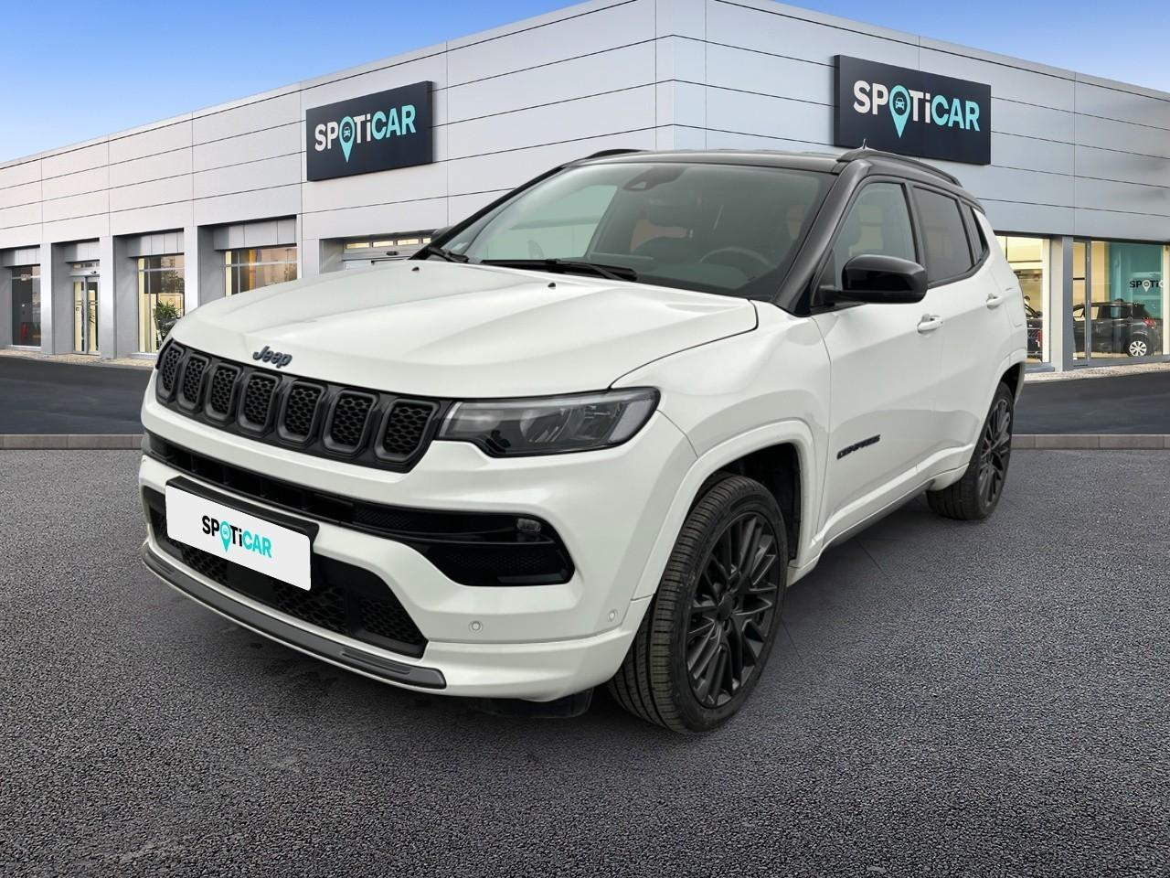 JEEP JEEP COMPASS Occasion Blanc Essence / Courant électrique 2022